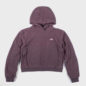 Beardedgoat Sierra Hoodie — small, plum,